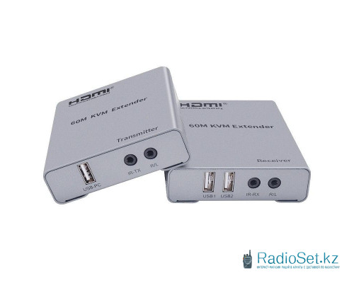 Удлинитель HDMI 60M KVM Extender With Audio